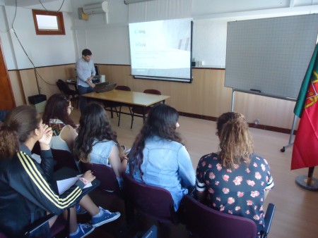 Sessão sobre Empreendedorismo